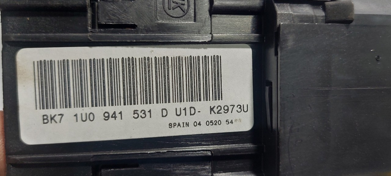 PREKIDACI SVJETLA SKODA FABIA > 07-10 1U0941531D