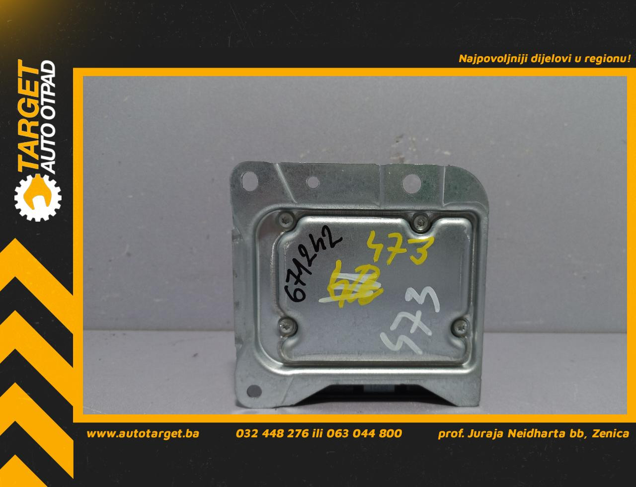 ELEKTRONIKA AIRBAGA PEUGEOT EXPERT/TRAVELLER > 16- 9818994480