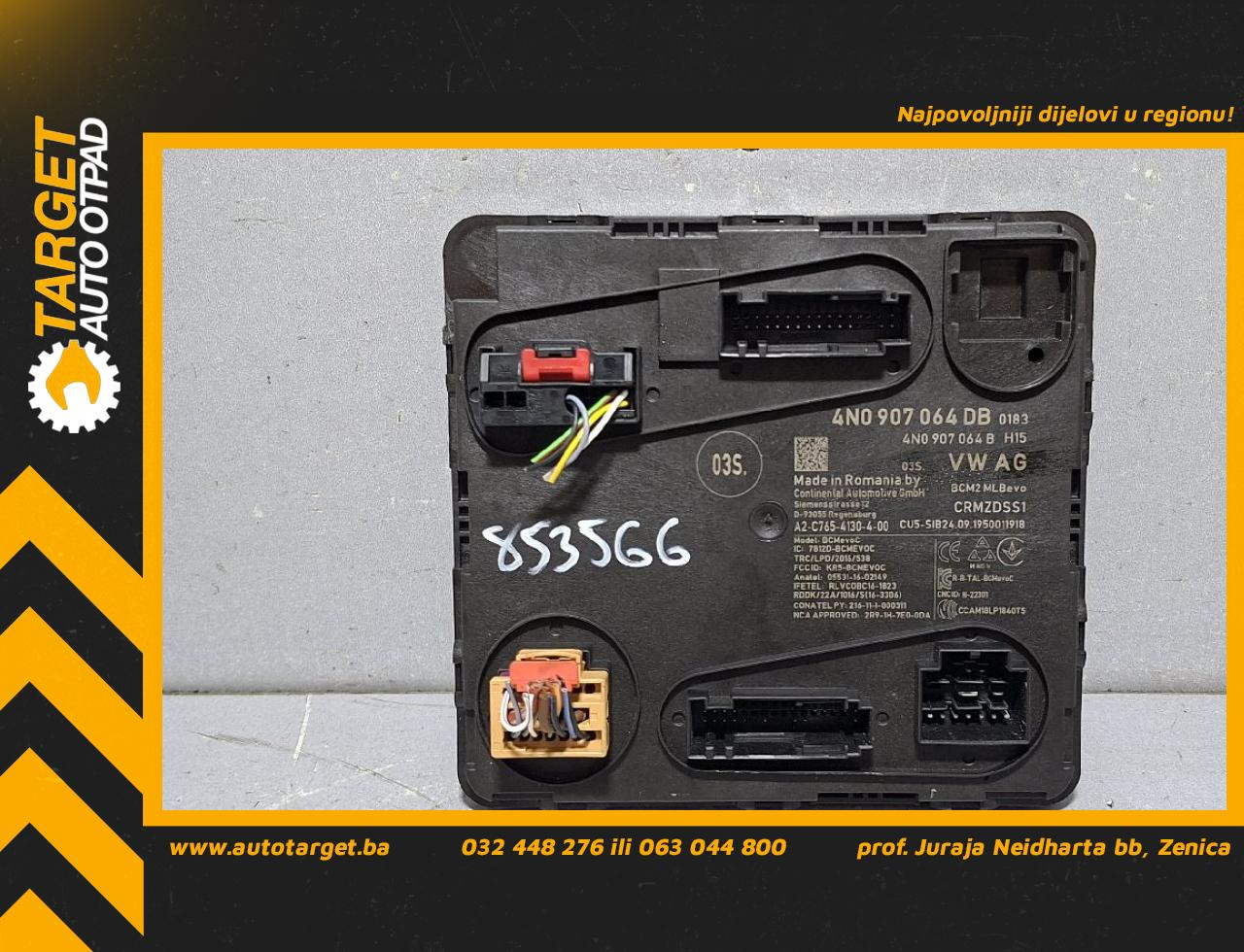 DIJELOVI BCM ELEKTRONIKA AUDI A6 4K > 18- 4N0907064DB