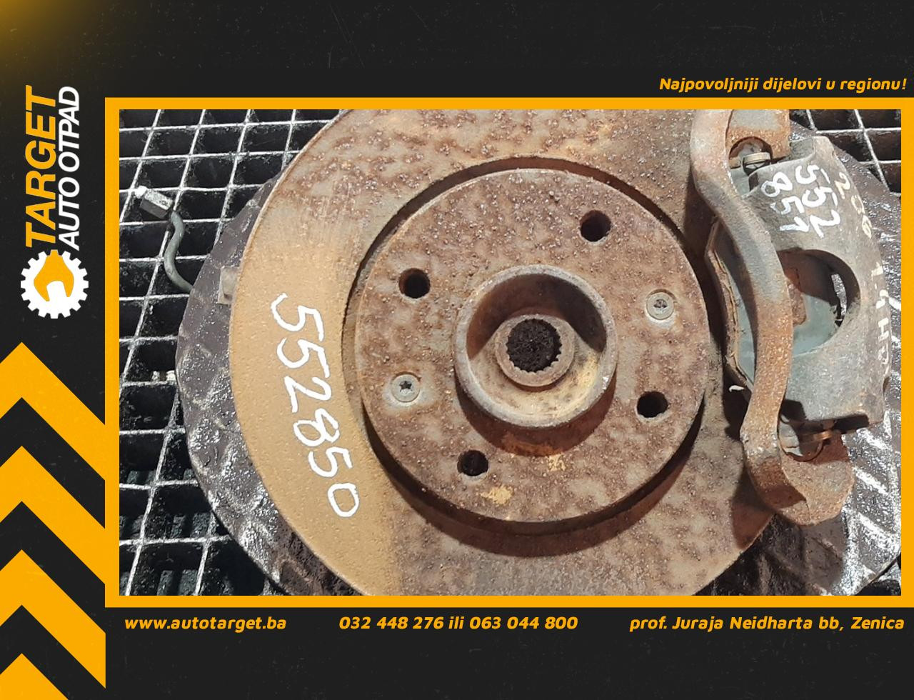 DIJELOVI GLAVCINA PEUGEOT 206 > 98-09