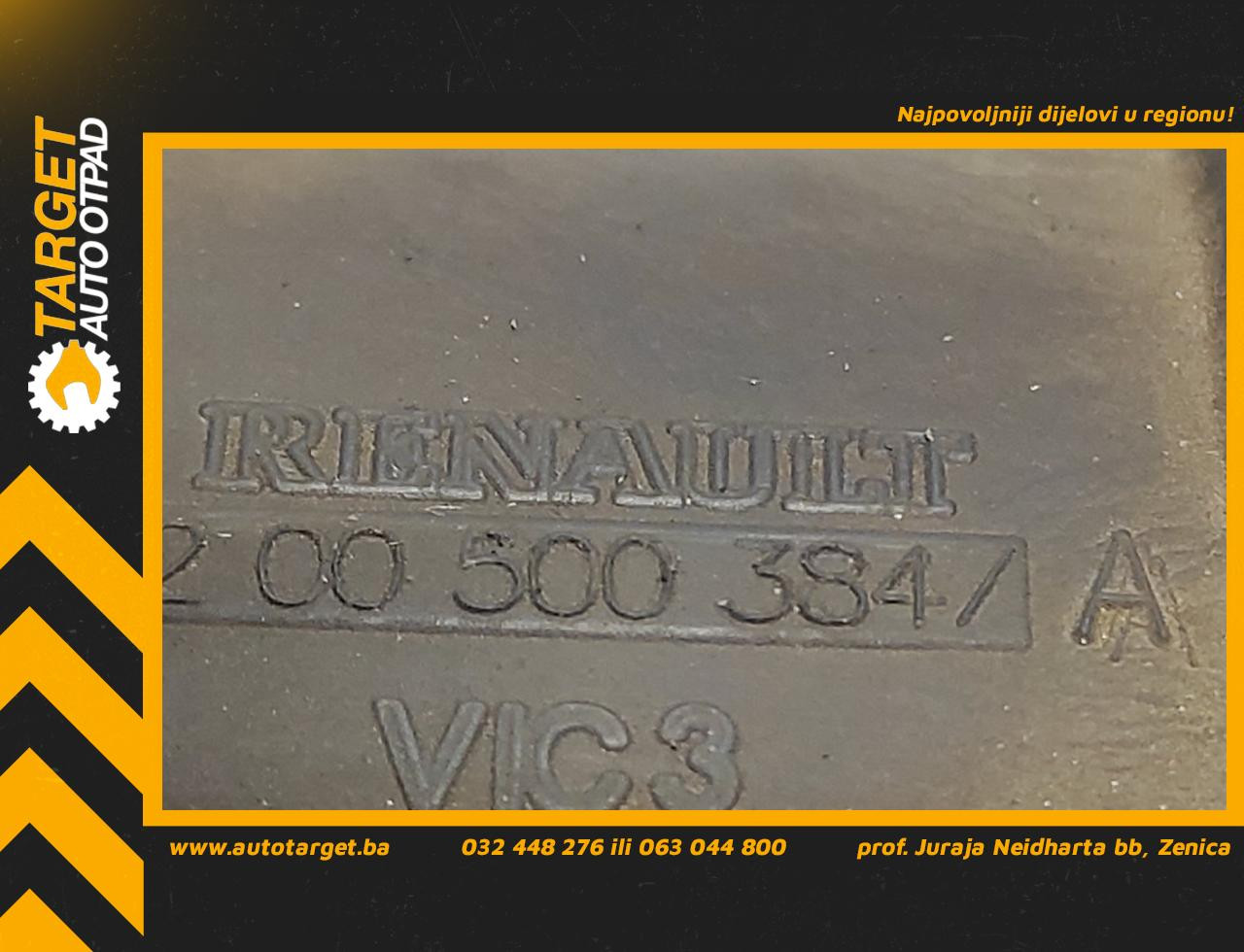 CRIJEVO INTERKULERA RENAULT MEGANE > 06-08 8200500384A