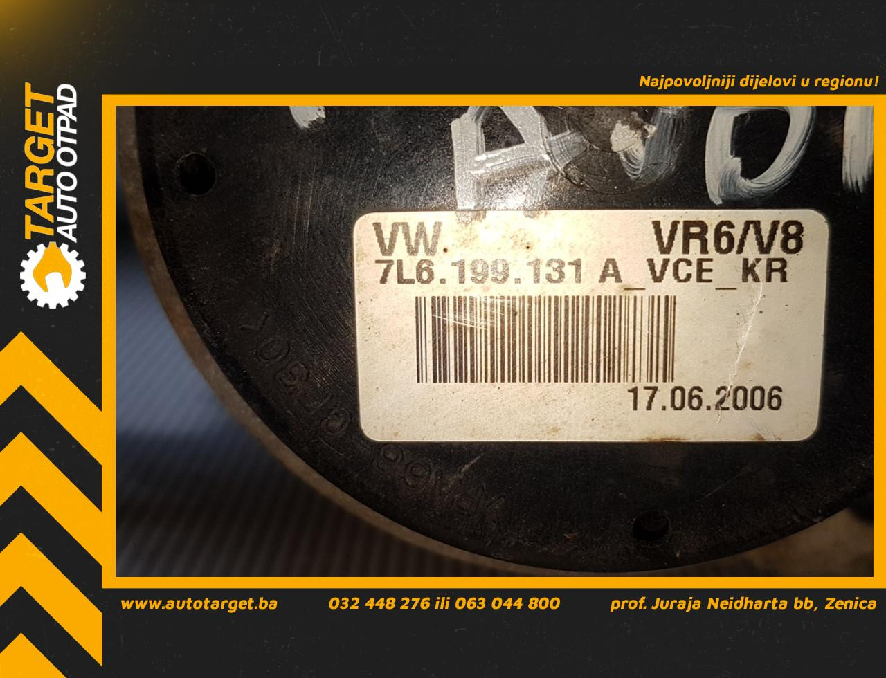 DIJELOVI NOSAC MOTORA AUDI Q7 (4L) > 06-09 4.2 7L6199131A