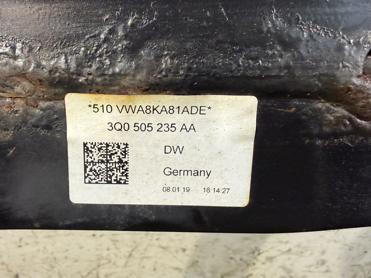 DIJELOVI TRAP/MOST SKODA SUPERB > 19- 2.0 3Q0505235AA