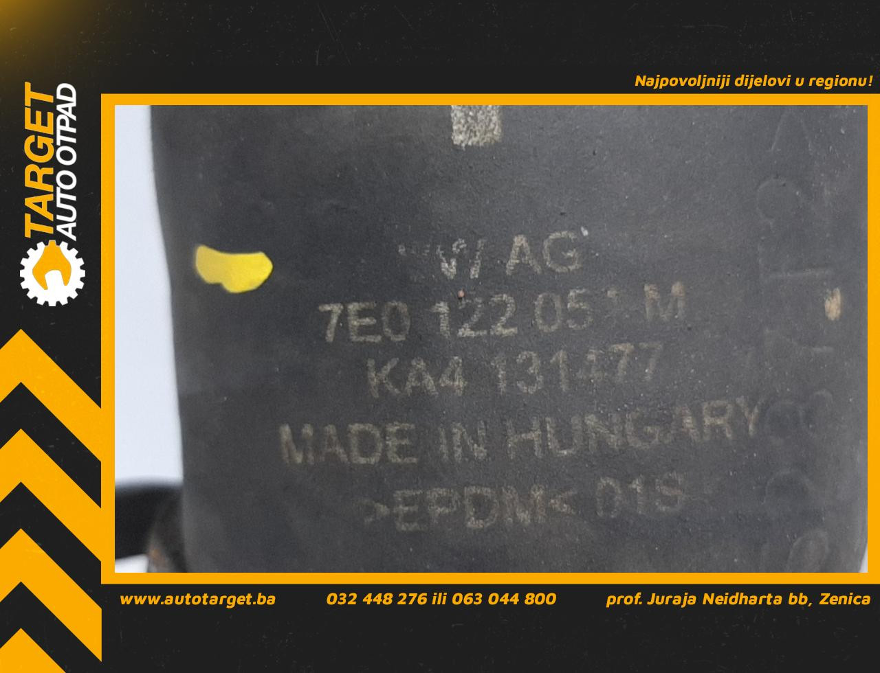 DIJELOVI CRIJEVO VW T6 > 15-19 7E0122051M