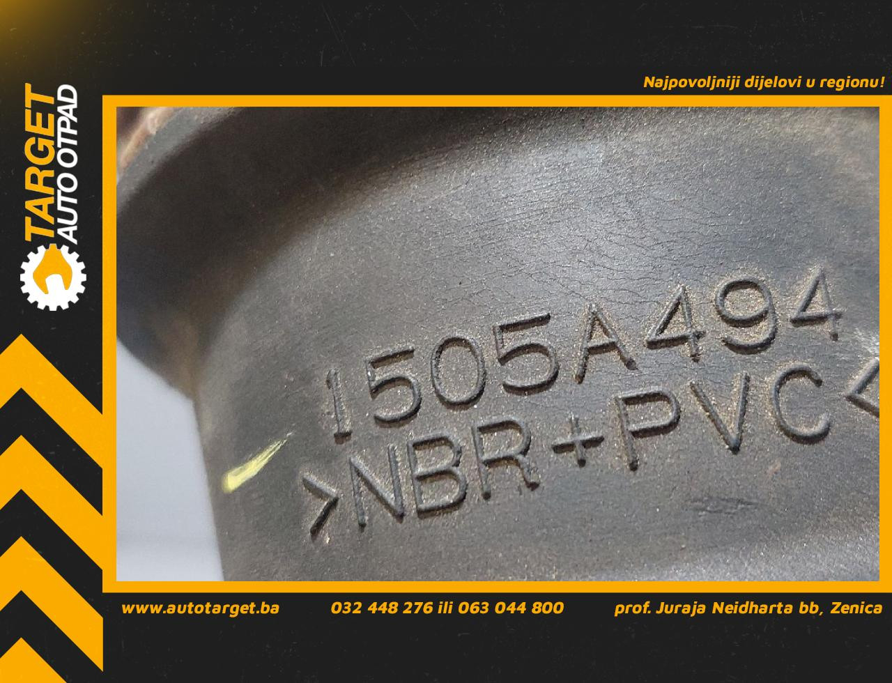 DIJELOVI CRIJEVO MITSUBISHI OUTLANDER > 09-12 2.2 1505A494