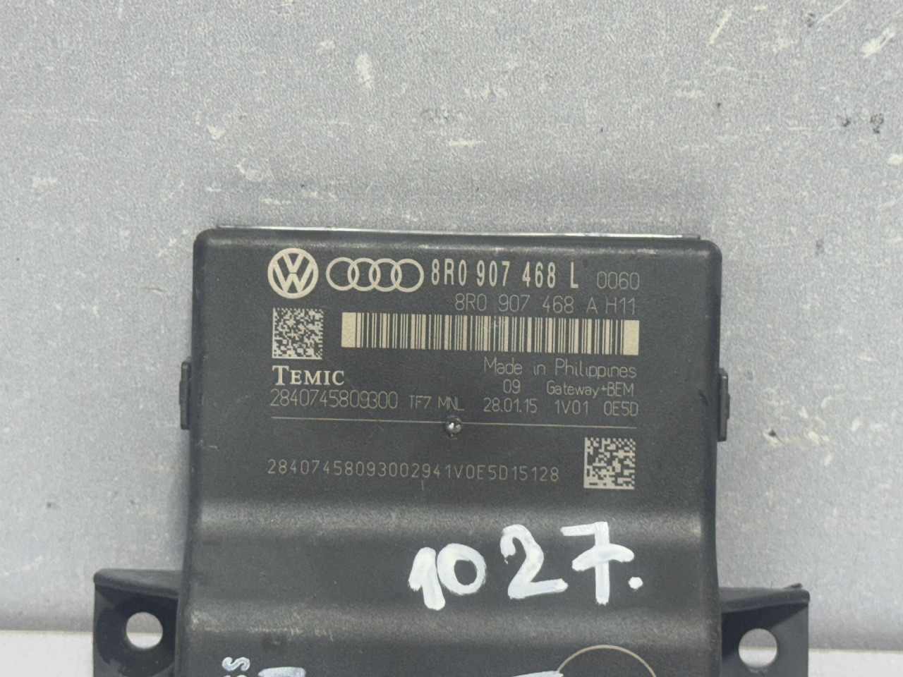 ELEKTRONIKA MODUL AUDI A4 (B8) > 12-15 8R0907468L