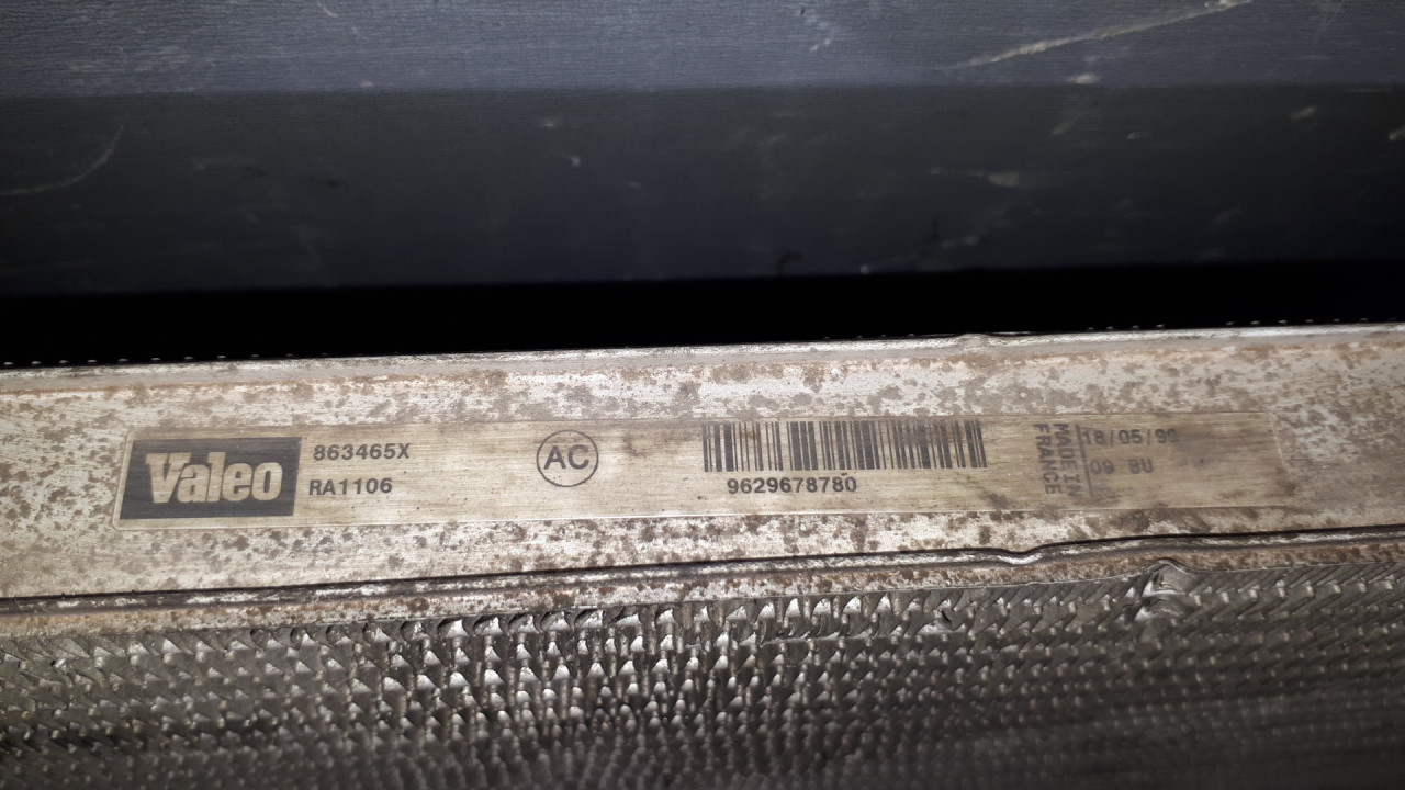 HLADNJAK VODE CITROEN XANTIA > 98-01 9629678780