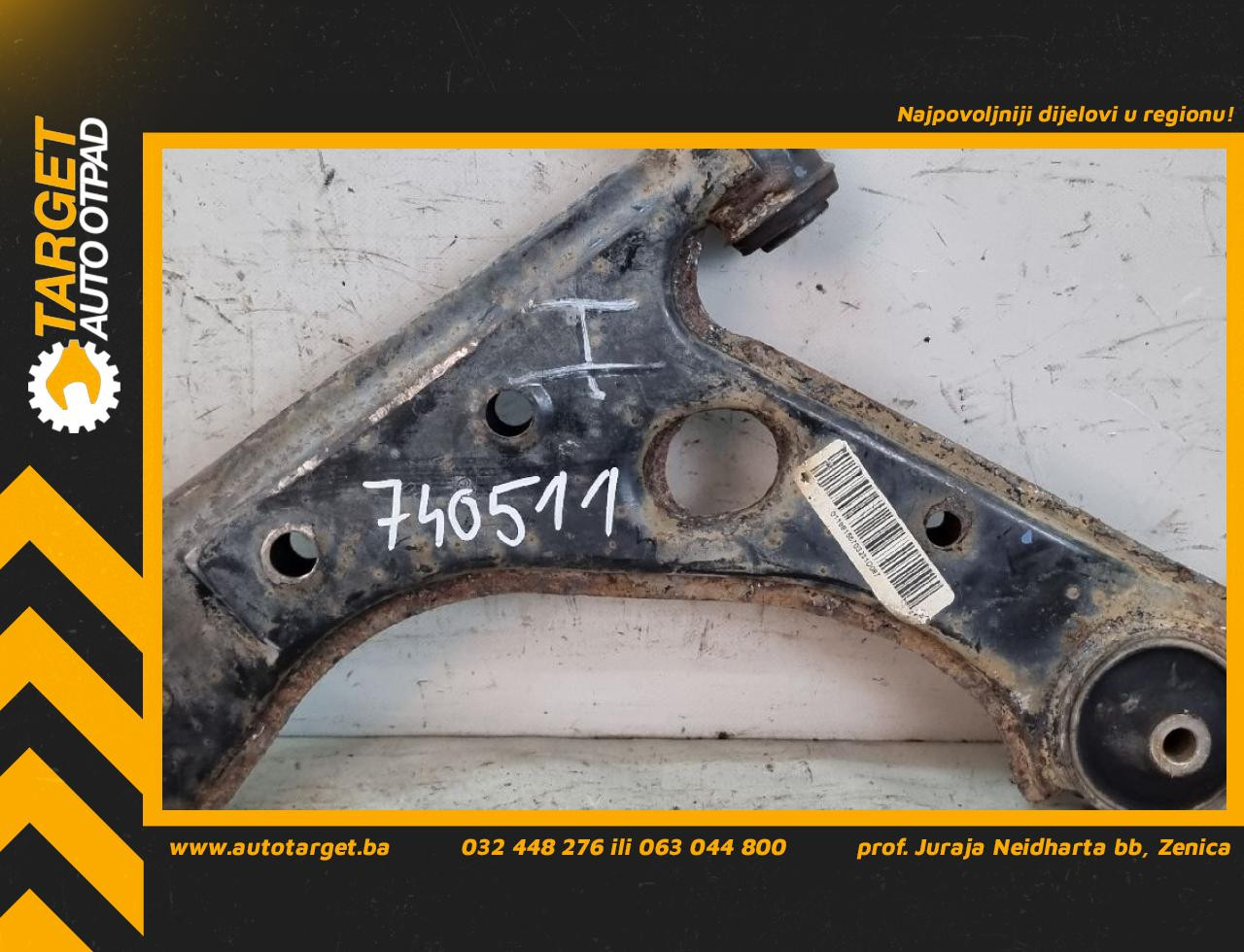 DIJELOVI LAFETA OPEL CORSA D > 06-11