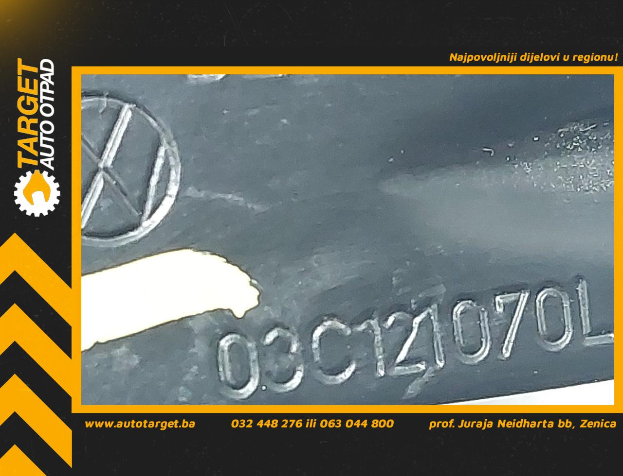 DIJELOVI CRIJEVO VW GOLF 6 > 08-12 03C121070L