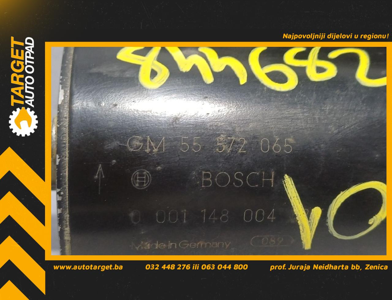 DIJELOVI ALNASER OPEL ASTRA J > 12-15 2.0 55572065 0001148004