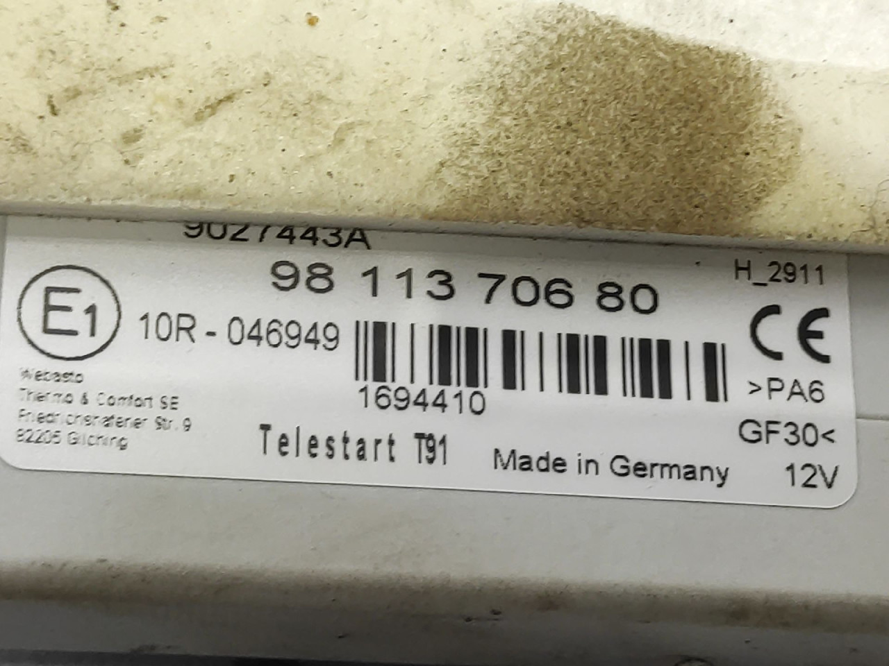 ELEKTRONIKA MODUL PEUGEOT EXPERT/TRAVELLER > 16- 981137