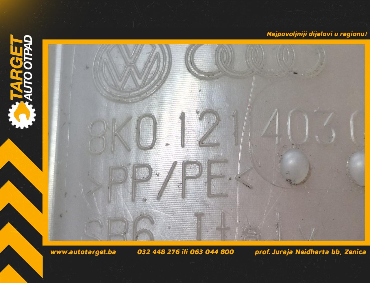 DIJELOVI BOCA AUDI A5 (8T) SPORTBACK > 07-11 2.0 8K0121403G
