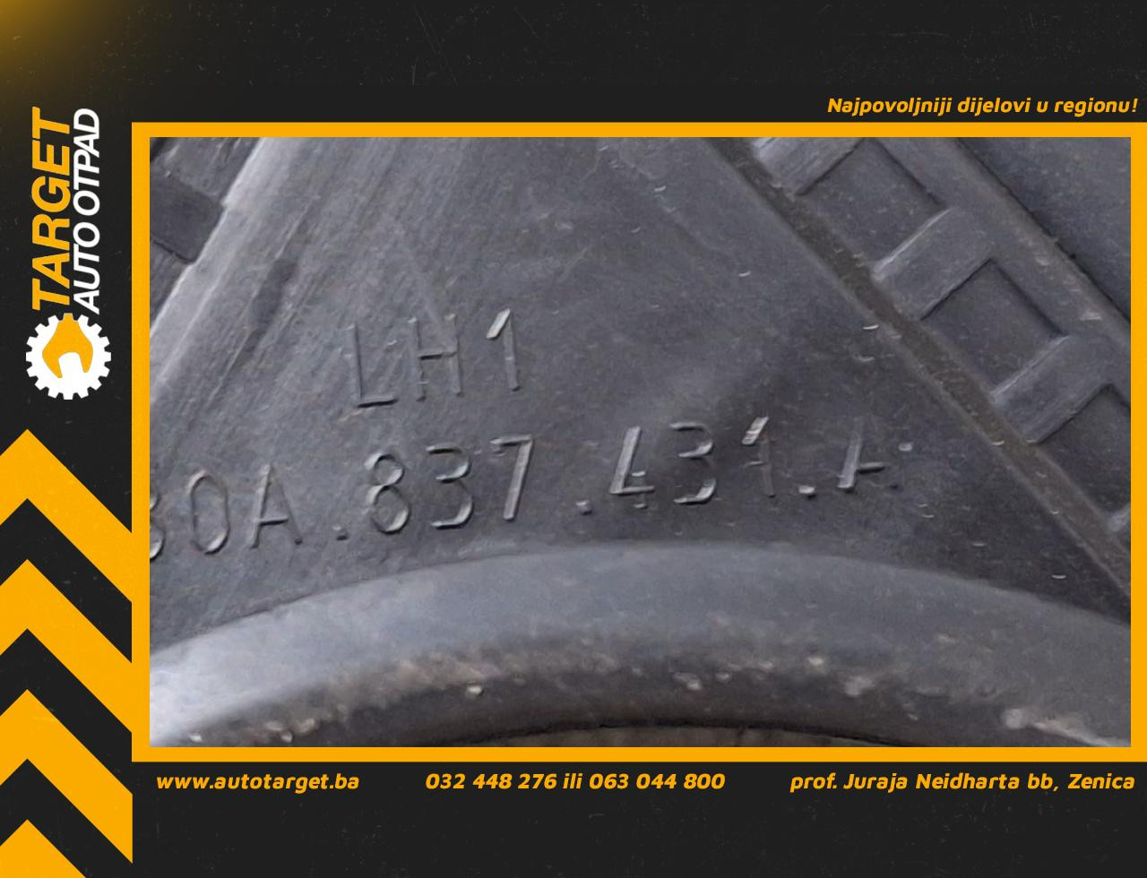 DIJELOVI KEDER AUDI Q5 (FY) > 17 - 20  2.0 80A837431A