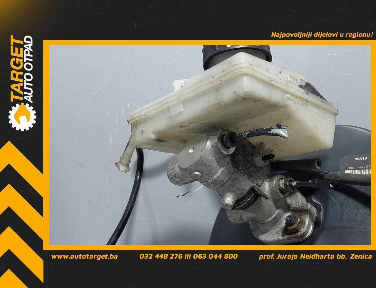 DIJELOVI GLAVNI KOCIONI CILINDAR PEUGEOT 206 > 98-09 2.0
