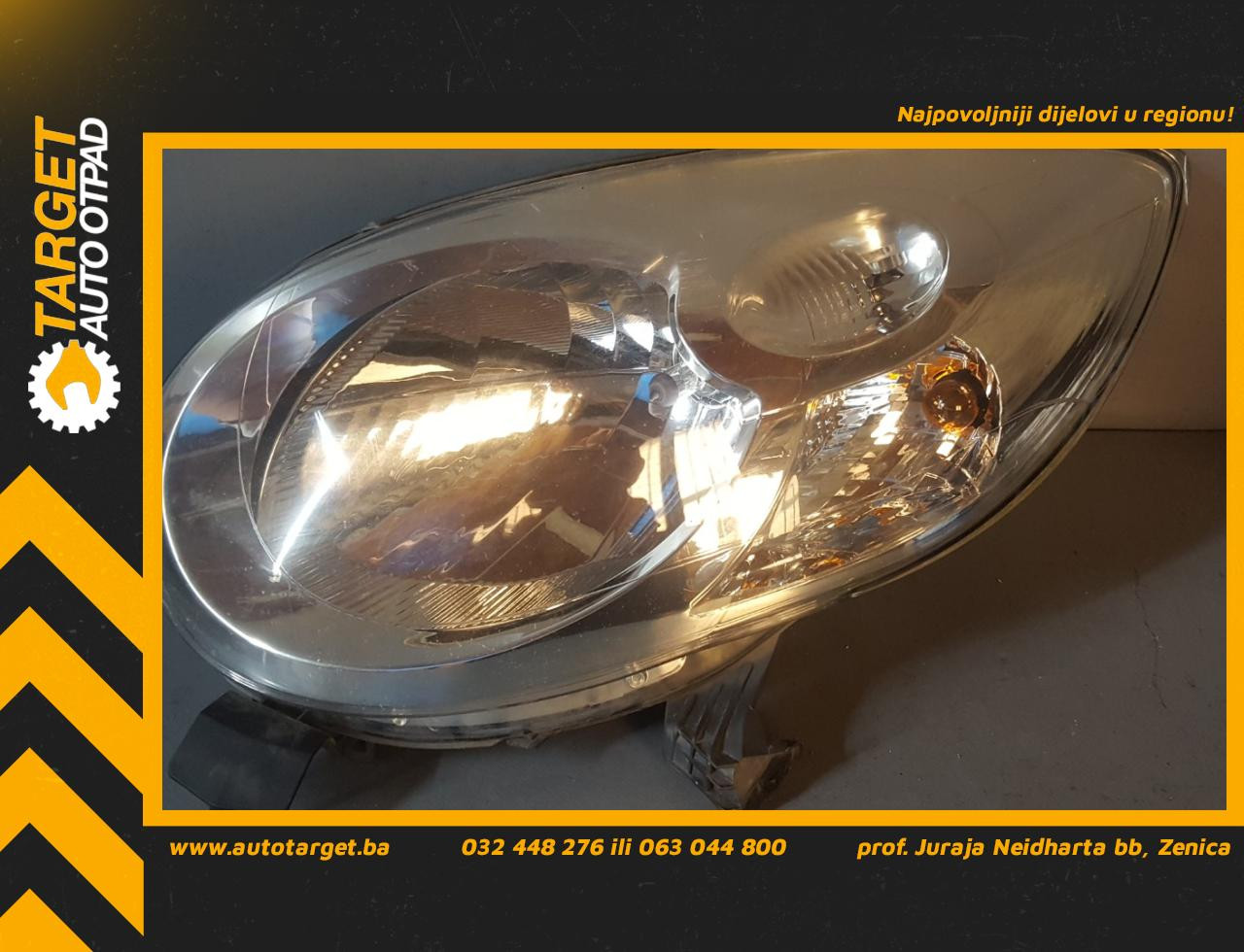DIJELOVI FAR CITROEN C1 > 09-11 811700H050