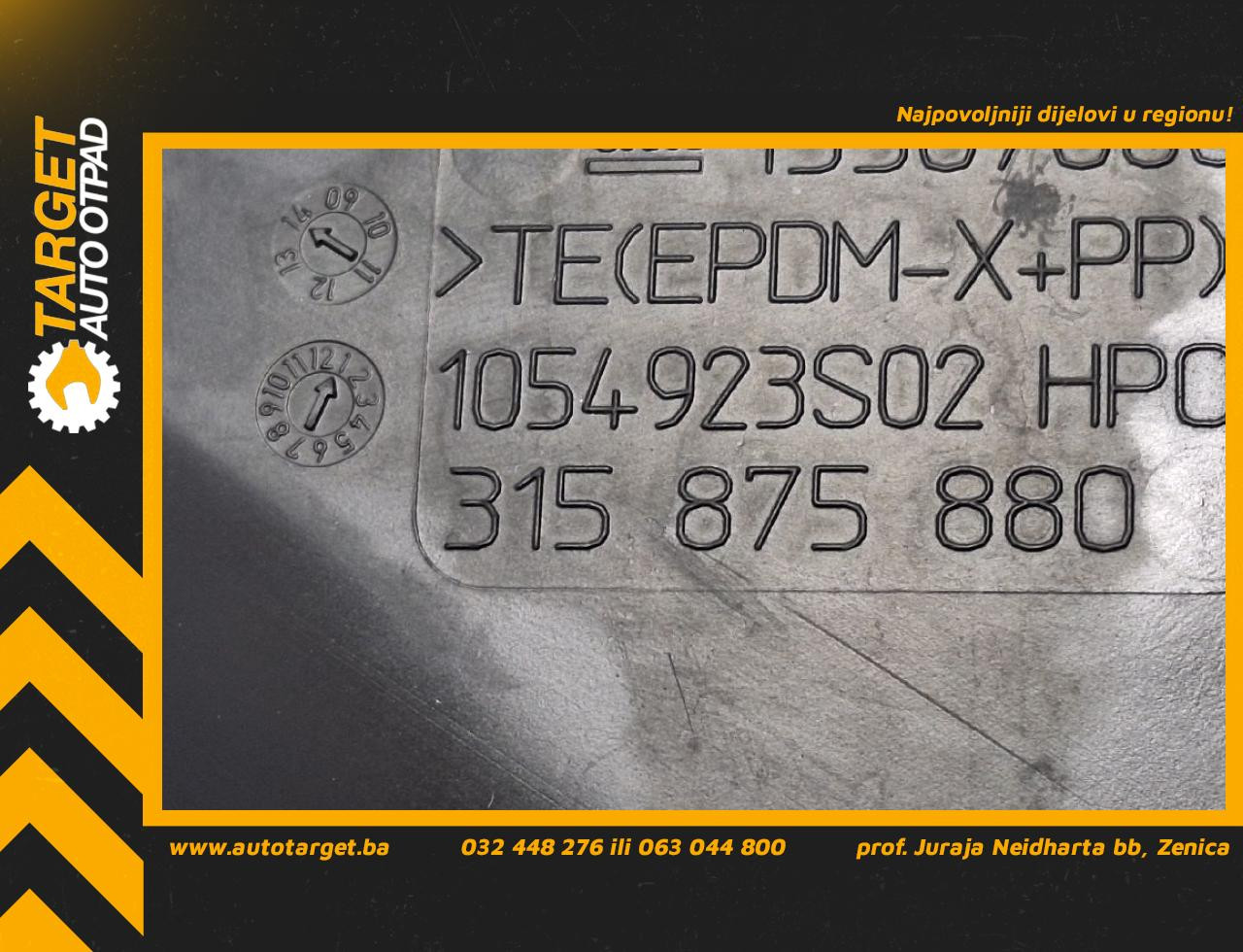 DIJELOVI CRIJEVO OPEL ASTRA J > 12-15 2.0 315875880