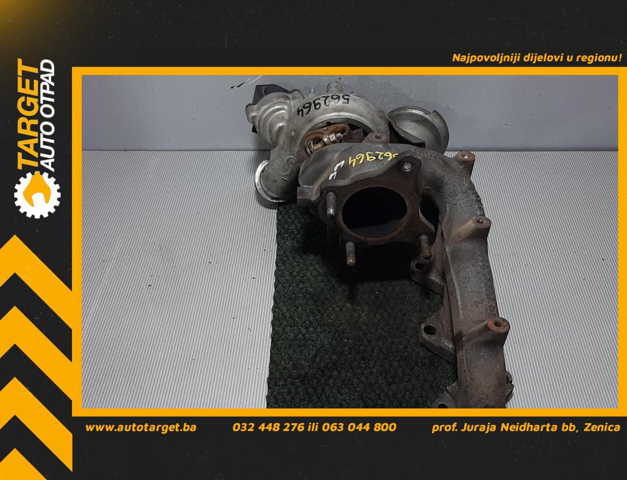 DIJELOVI TURBINA VW GOLF 6 > 08-12 1.4 03C145701R