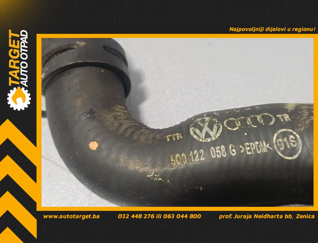 DIJELOVI CRIJEVO SKODA YETI > 13- 2.0 5Q0122058G