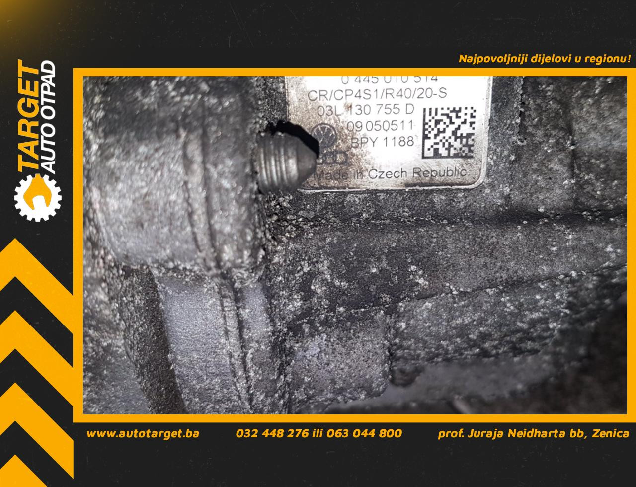 DIJELOVI PUMPA VISOKOG PRITISKA VW CADDY > 10-15 2.0 03L130755D