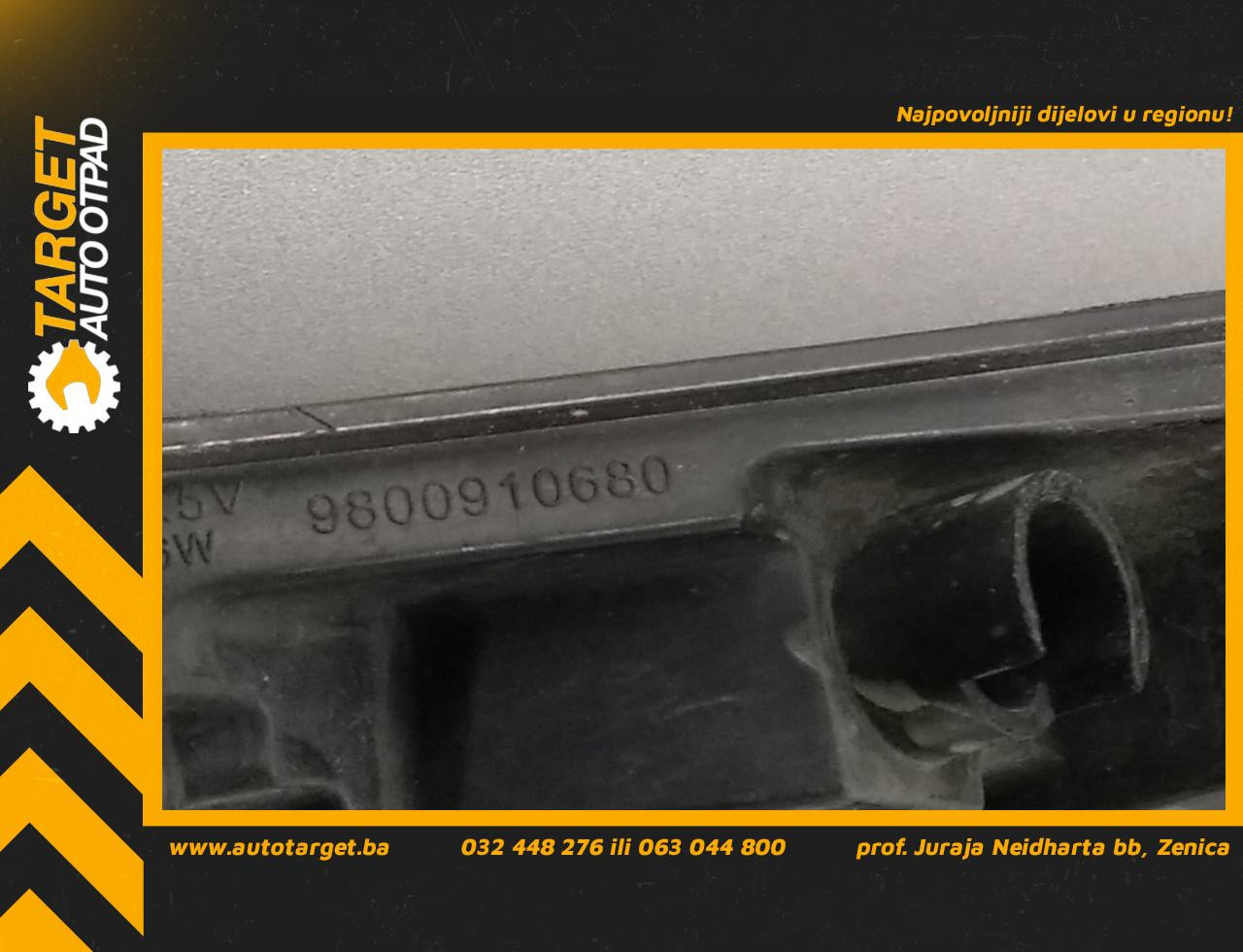 DIJELOVI DNEVNO SVJETLO CITROEN C4 CACTUS > 14-18 9800910680