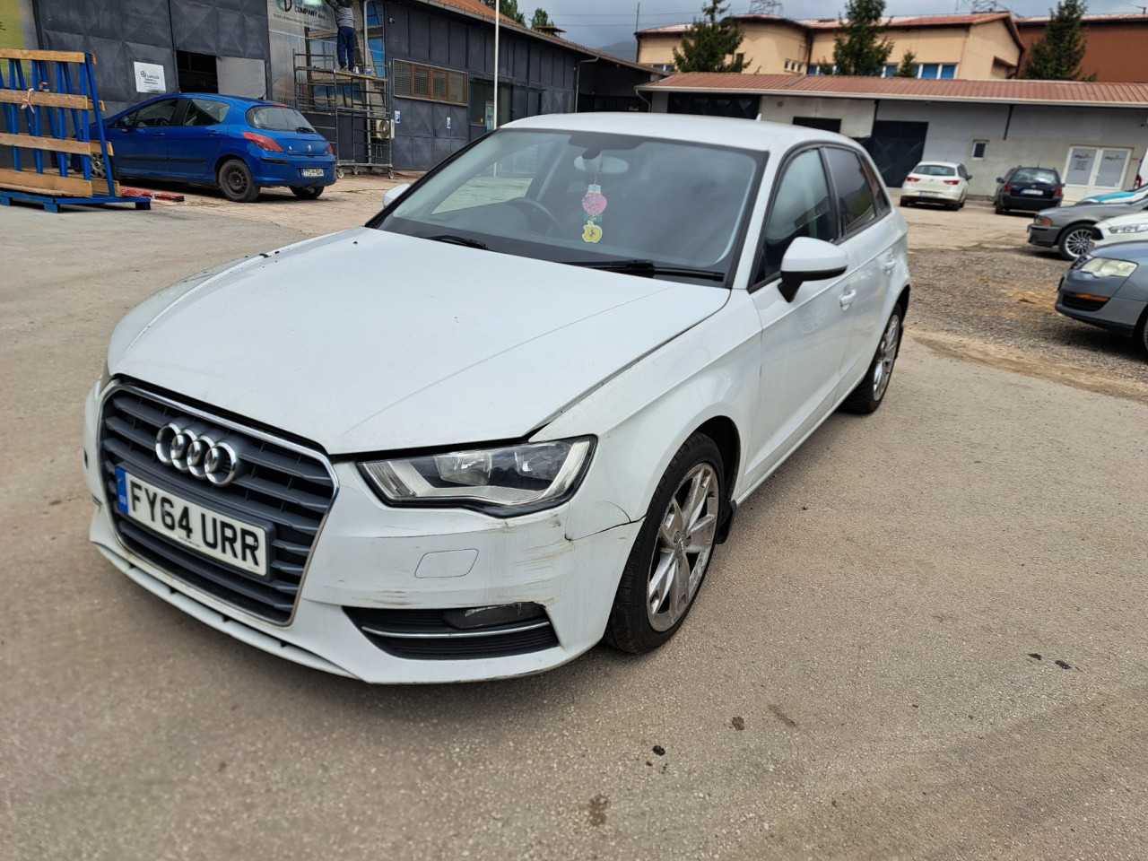 DIJELOVI AUDI A3 8V1/8VA 1.6 DIZEL 81KW MJENJAC MOTOR CRKB 2014