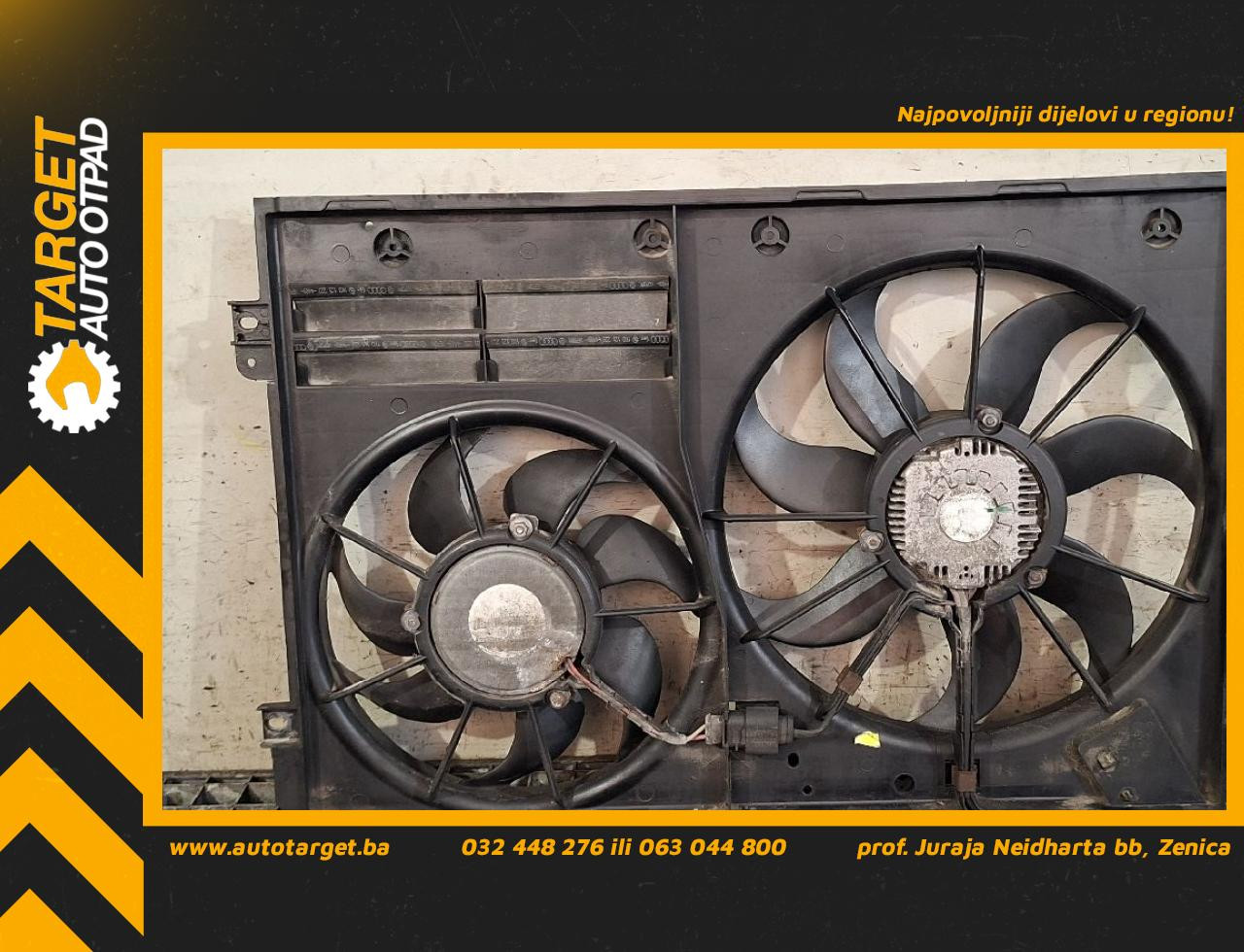 DIJELOVI NOSAC VENTILATORA VW PASSAT B6 > 05-10 1K0121207BC
