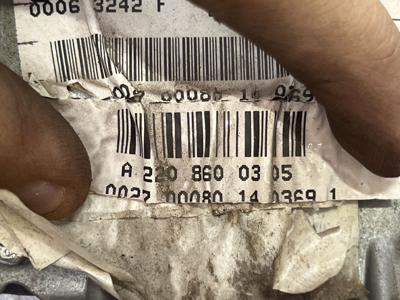 AIRBAG VRATA MERCEDES S KLASA (W220) > 98-02 A220860030