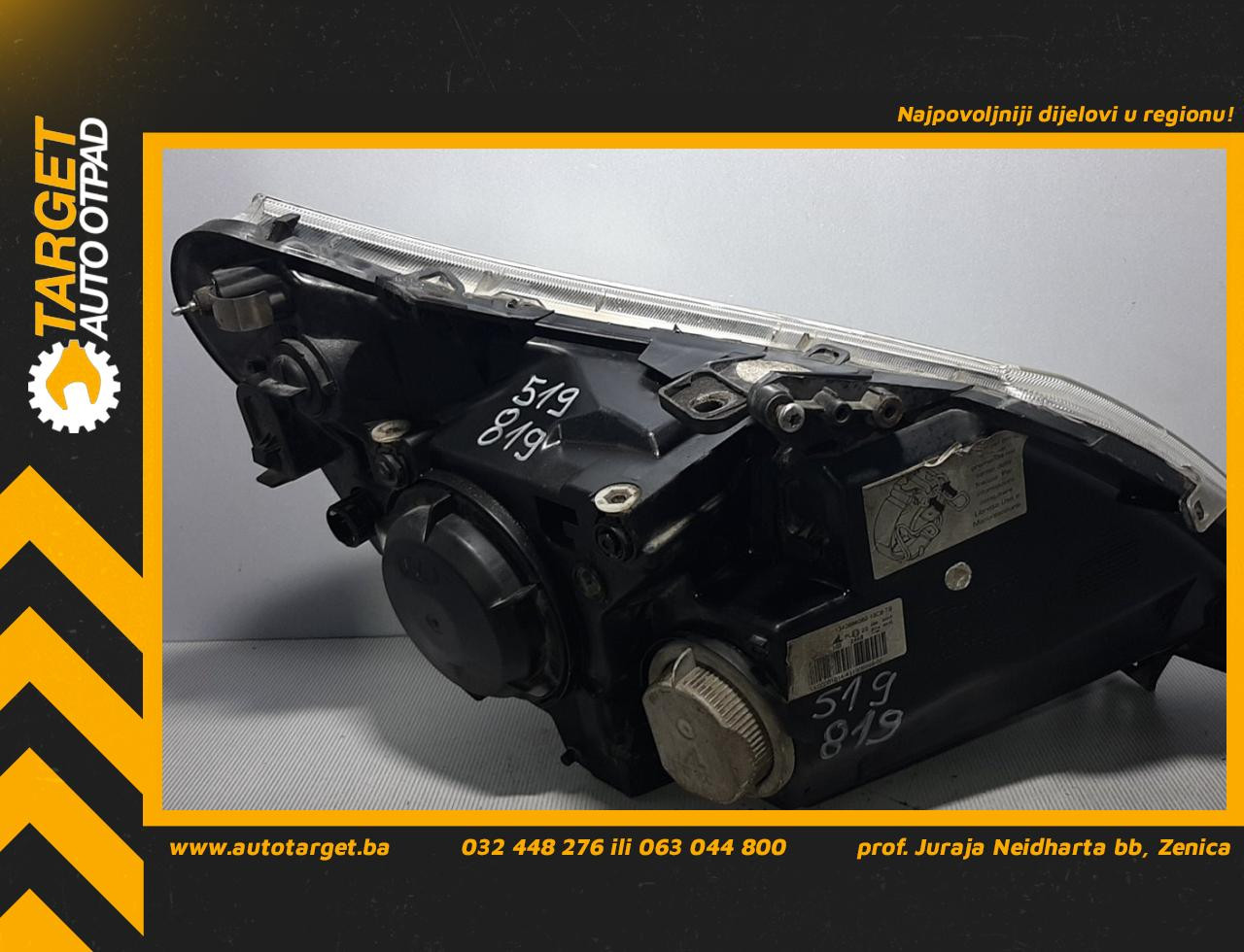 DIJELOVI FAR CITROEN JUMPER > 06-14 43190748SX