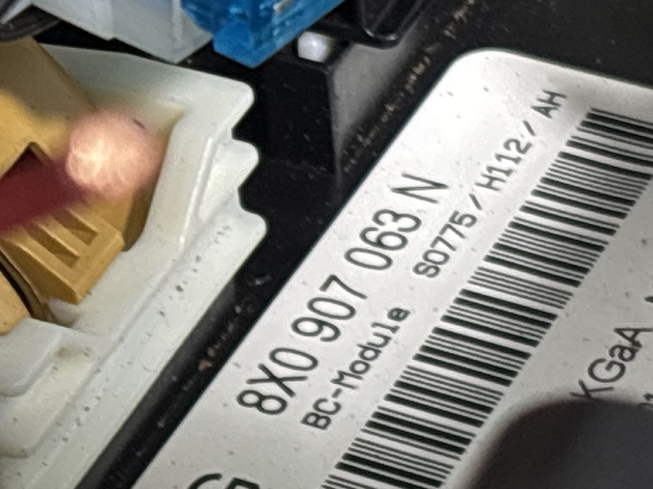 DIJELOVI BCM ELEKTRONIKA AUDI Q3 > 11-15 8X0907063N