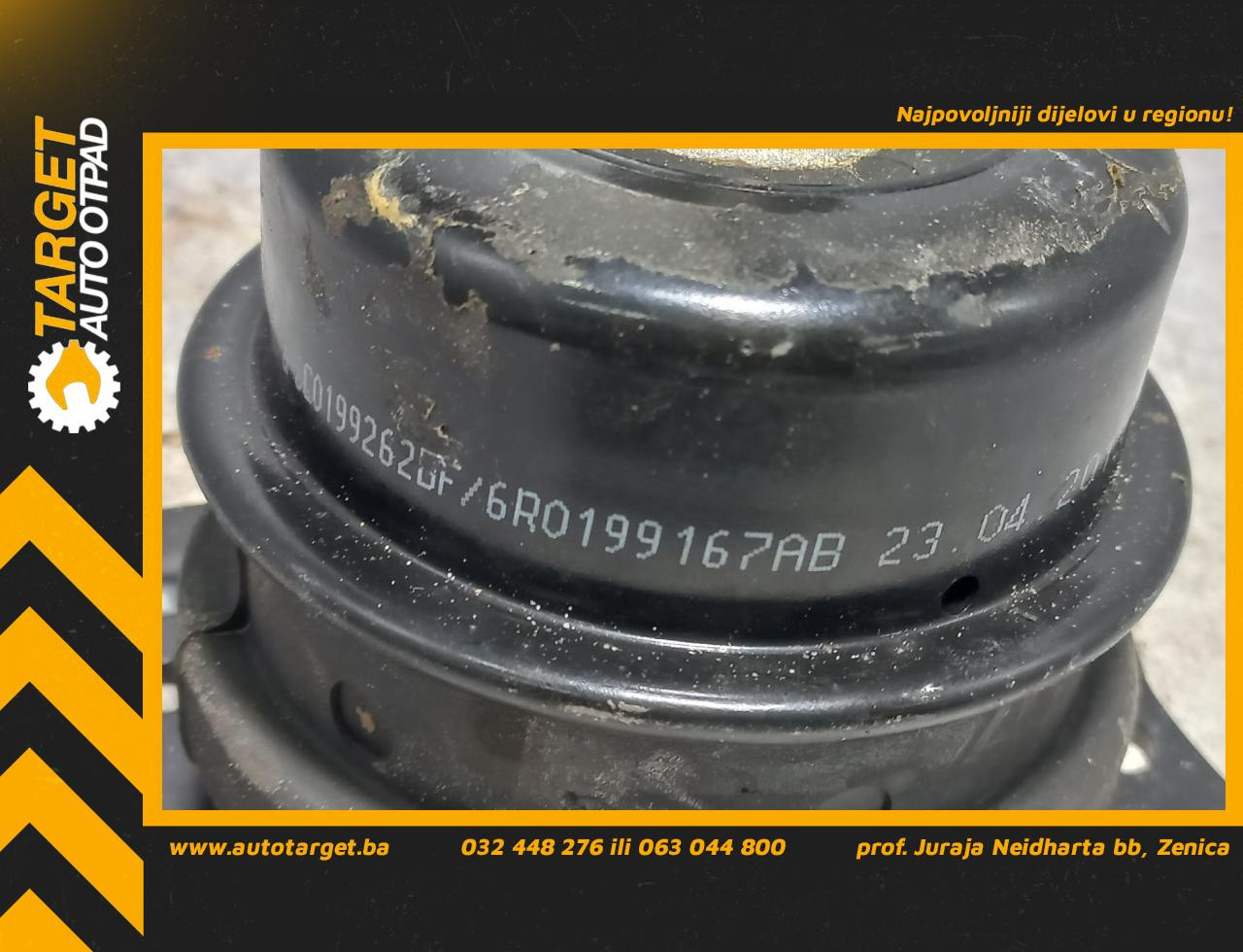 DIJELOVI NOSAC MOTORA VW POLO > 09-14 6R0199167AB