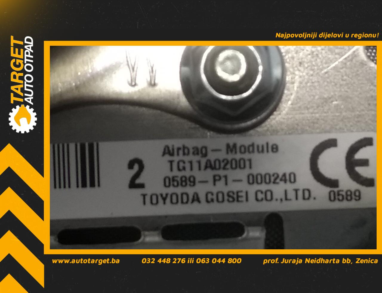 DIJELOVI AIRBAG VOLANA SUBARU FORESTER > 14-16
