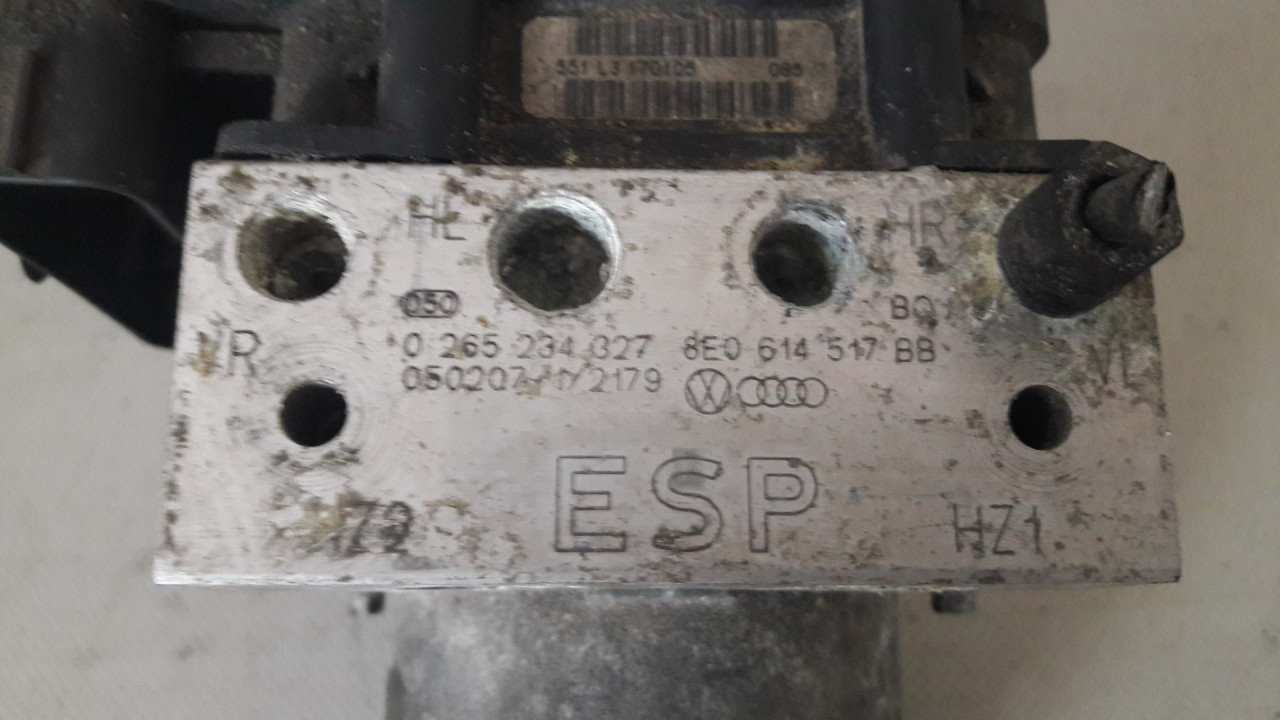 ABS ELEKTRONIKA AUDI A4 (B7) > 04-07 8E0614517BB