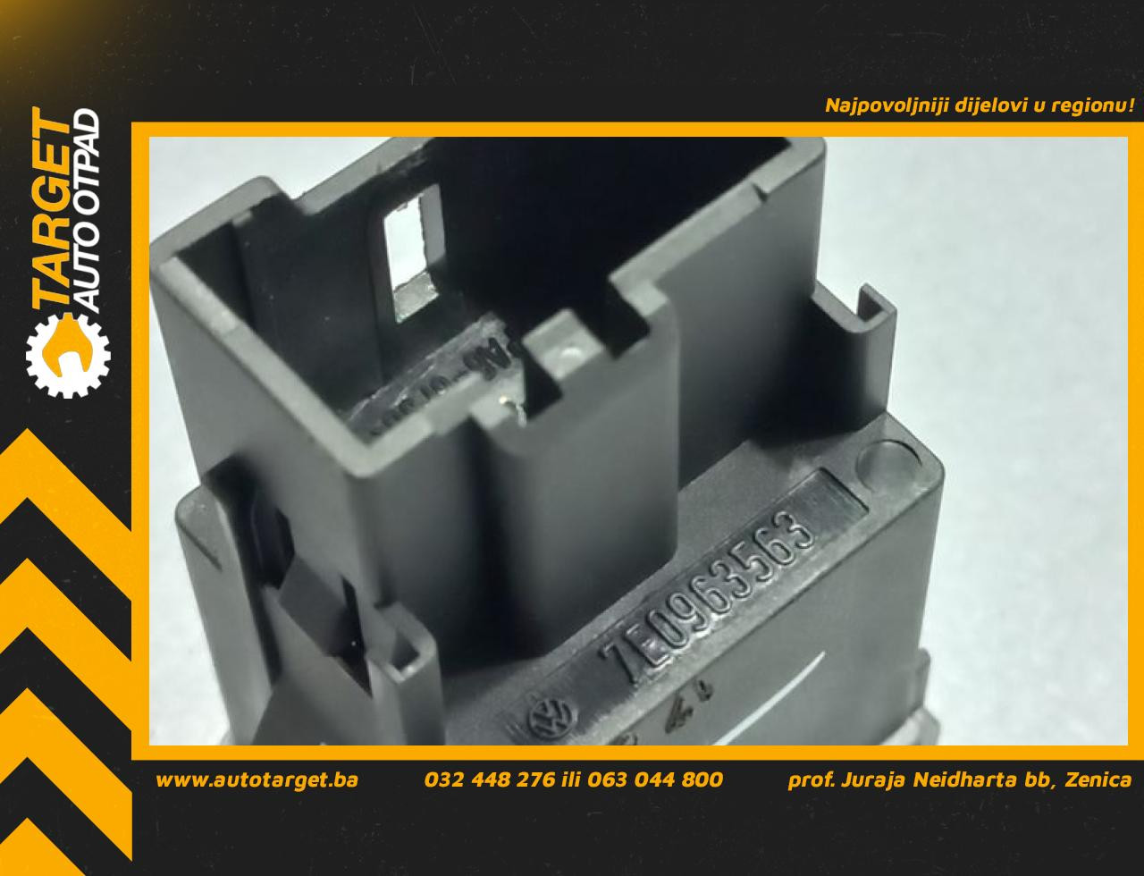 DIJELOVI PREKIDAC VW T5 > 03-09 7E0963563
