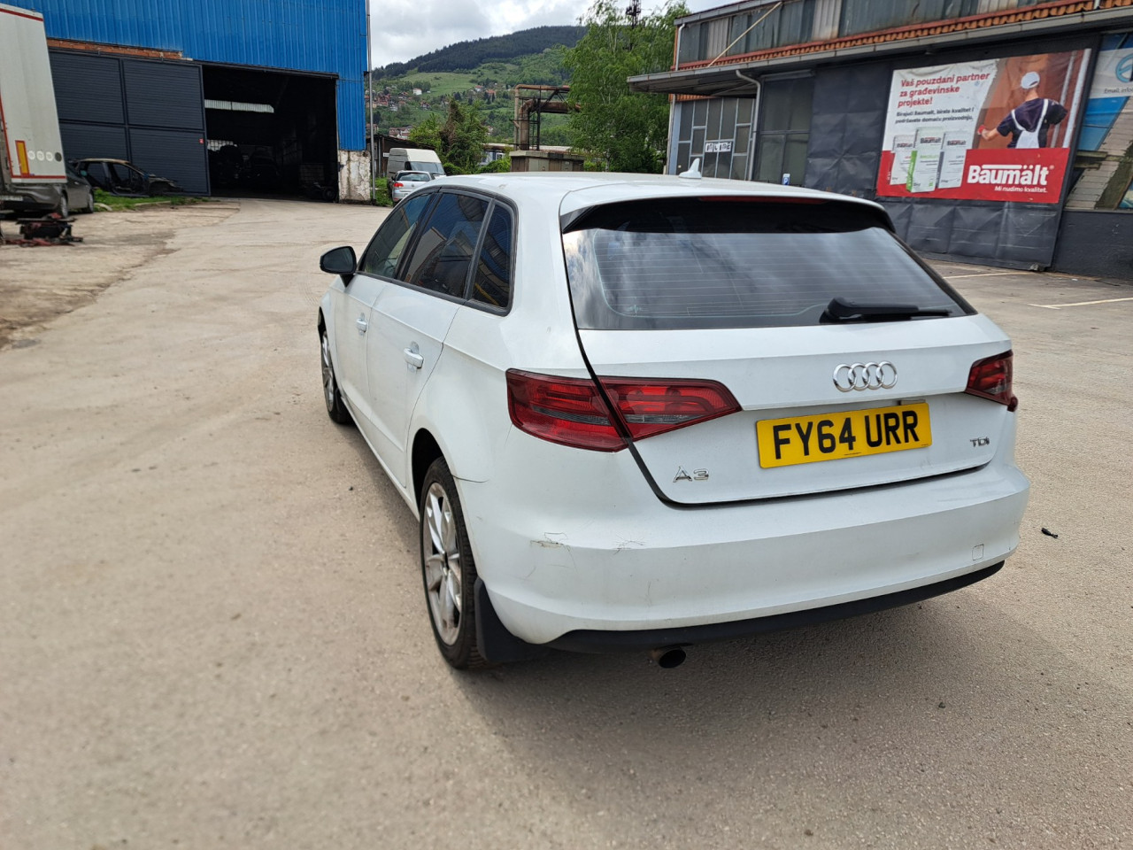 DIJELOVI AUDI A3 8V1/8VA 1.6 DIZEL 81KW MJENJAC MOTOR CRKB 2014
