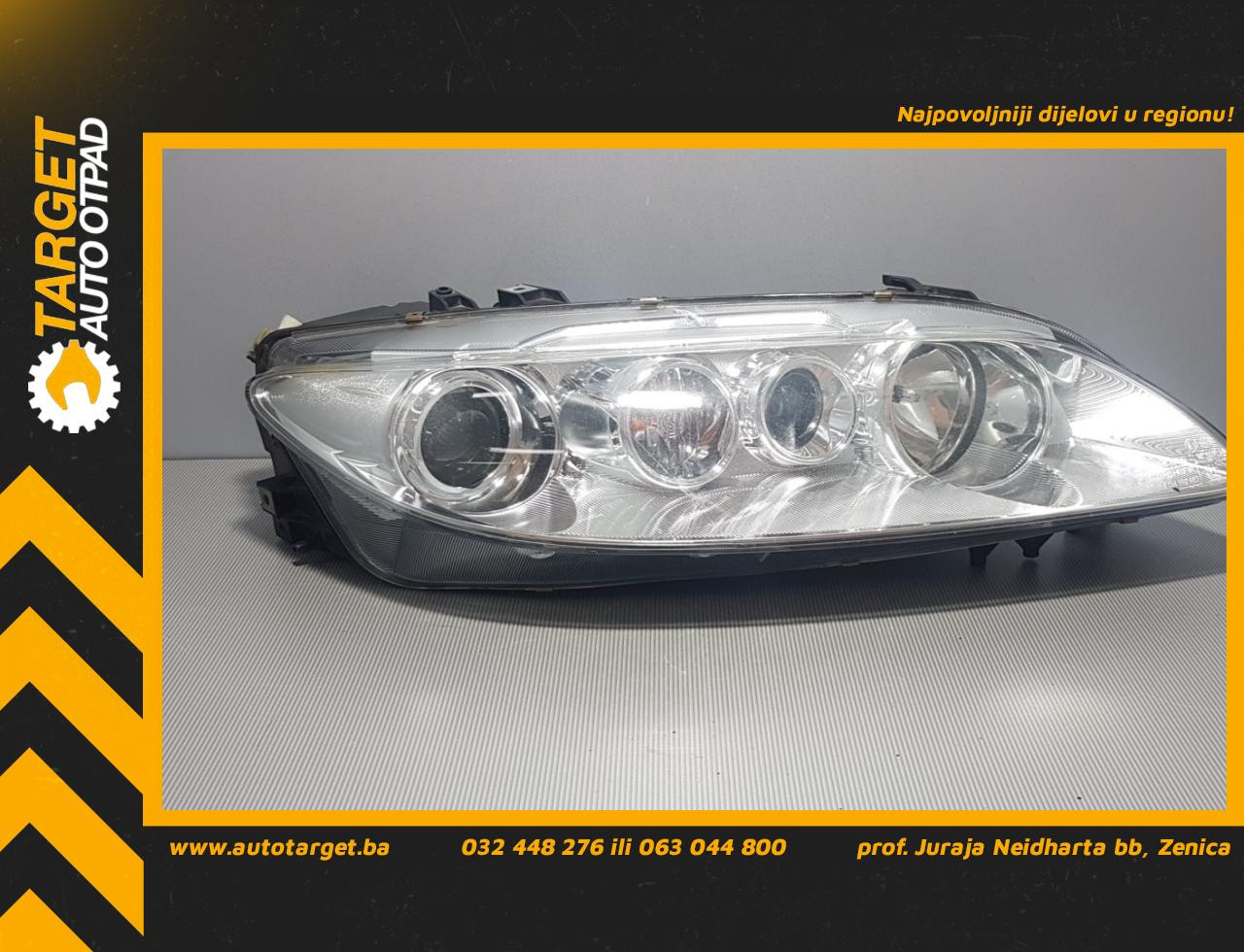 DIJELOVI FAR MAZDA 6 > 02-05 F014003907R