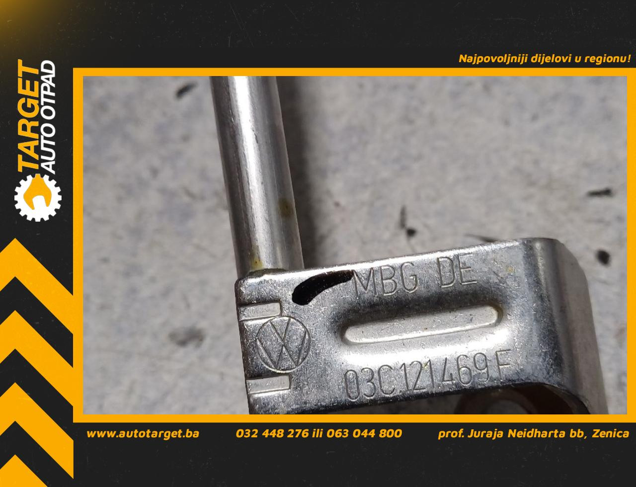 DIJELOVI CRIJEVO VW GOLF 6 > 08-12 03C121469F