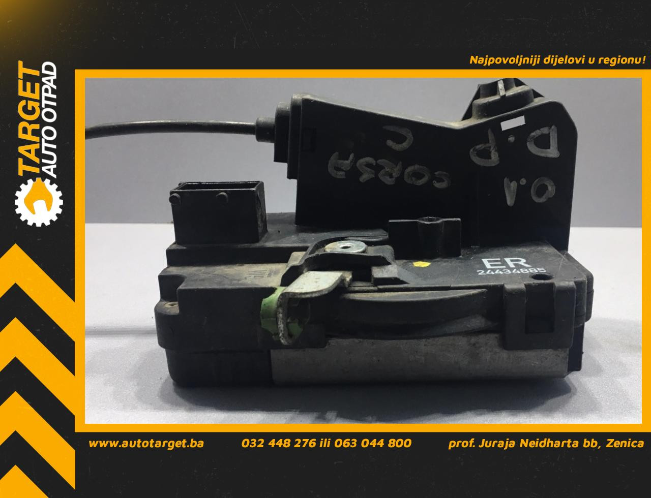 DIJELOVI BRAVA VRATA OPEL CORSA C > 00-03 24434885
