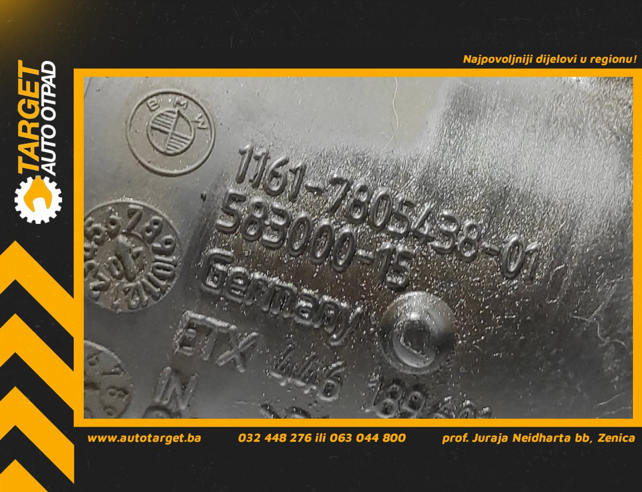 DIJELOVI CRIJEVO BMW SERIJA 3 (E90/E91) > 05-09 58300015