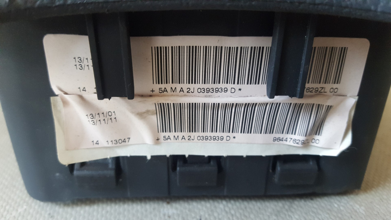AIRBAG VOLANA CITROEN XSARA > 00-04 96447629ZL