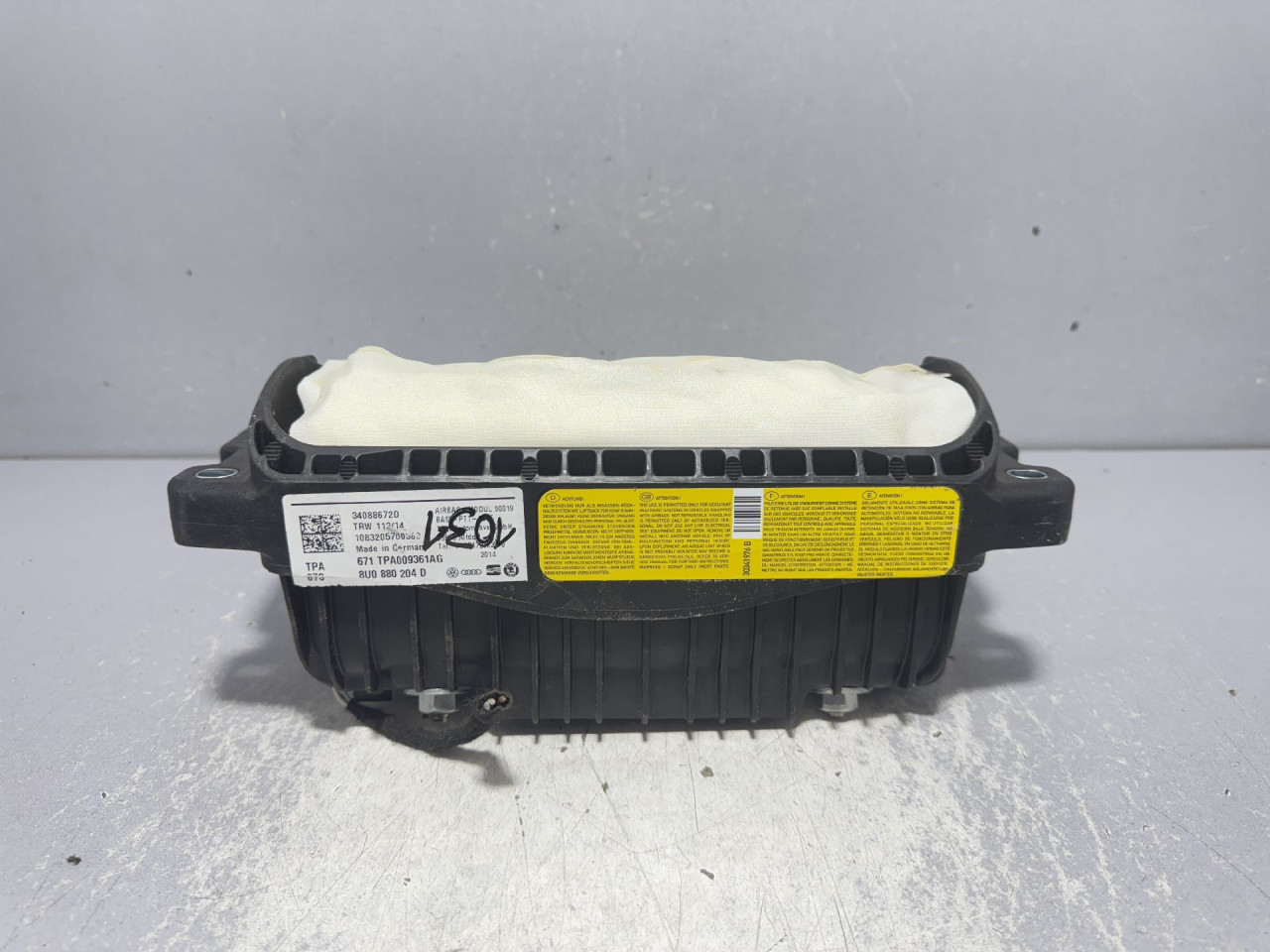 AIRBAG SUVOZACA AUDI Q3 > 11-15 8U0880204D