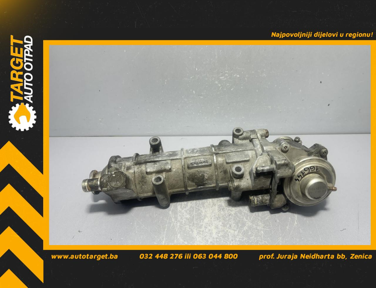 HLADNJAK EGR VENTILA PEUGEOT BOXER > 06-14 504136967