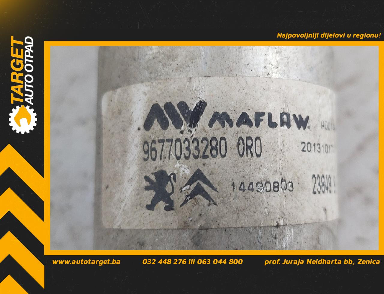 DIJELOVI CRIJEVO KLIME PEUGEOT 2008 > 13-16 1.6 9677033280
