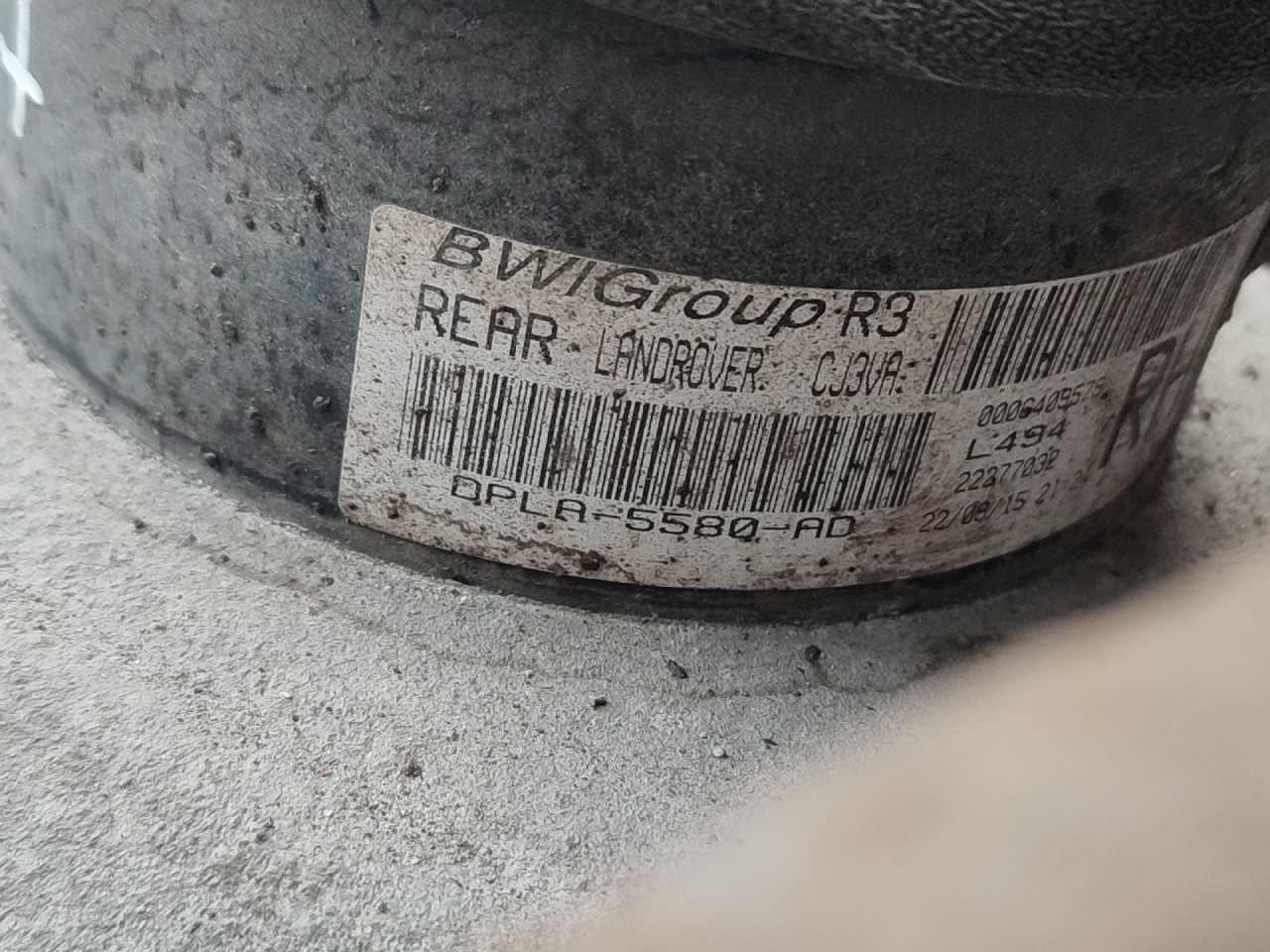 ZRACNI JASTUK LAND ROVER RANGE ROVER SPORT > 18- 0PLA-5