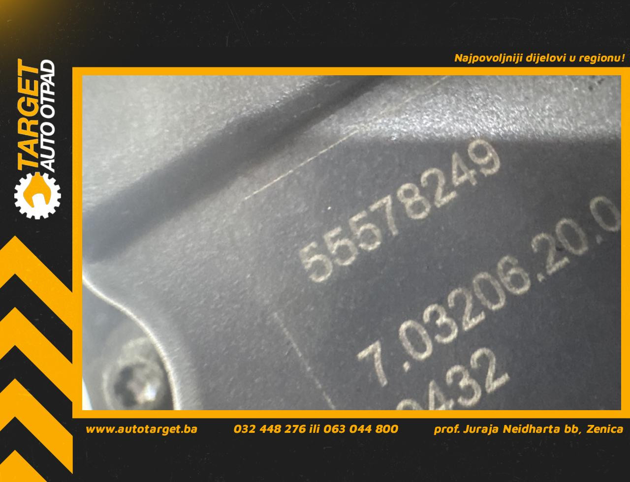 MOTORIC KLAPNE USISNE GRANE OPEL INSIGNIA > 17-19 55578249