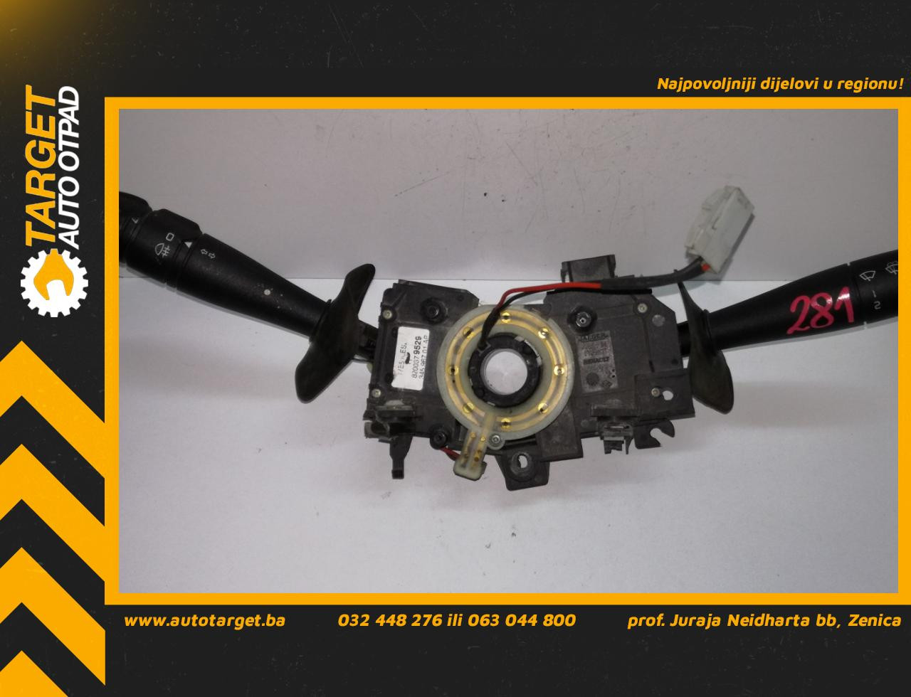DIJELOVI RUCICE VOLANA RENAULT KANGOO > 03-07 8200379529