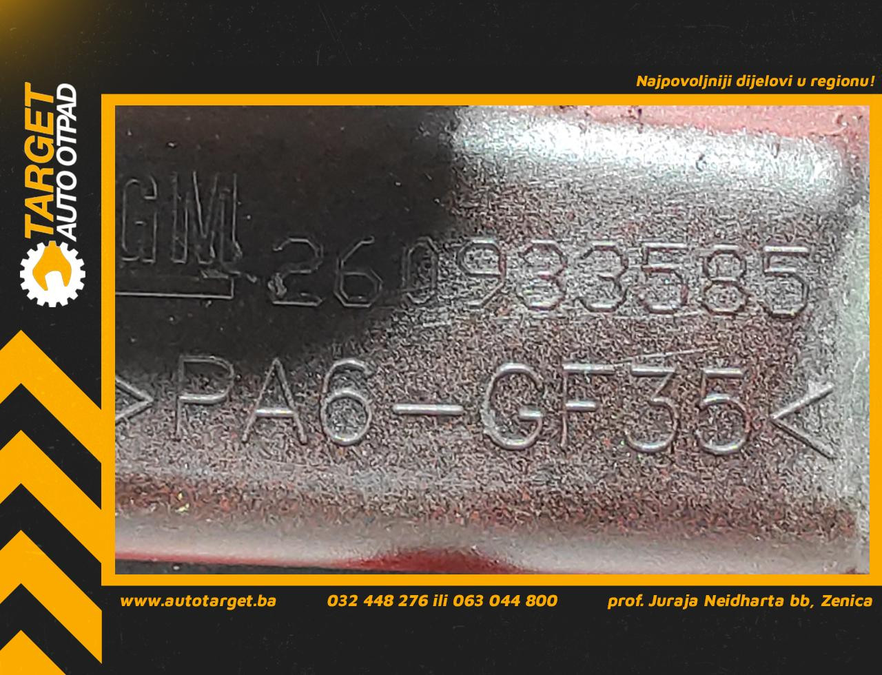 DIJELOVI RUCKA VRATA OPEL ASTRA G > 98-03 260933585