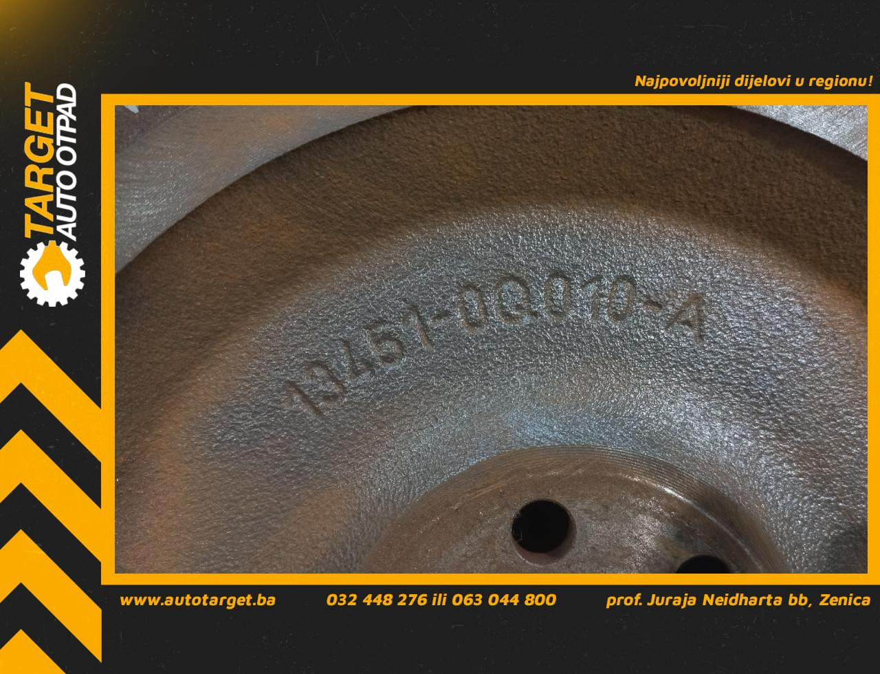 DIJELOVI ZAMAJAC TOYOTA IQ > 09-14 1.0 134510Q010A