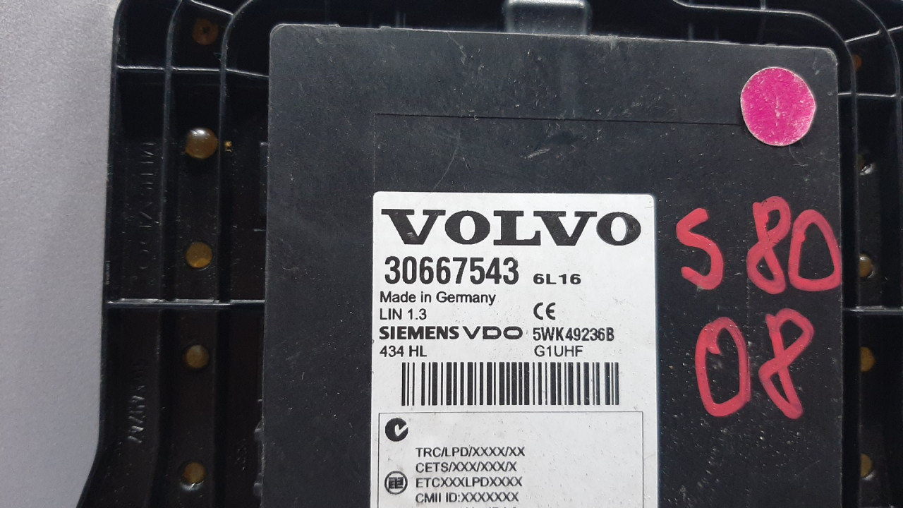 ELEKTRONIKA MODUL VOLVO S80 > 06-10 30667543