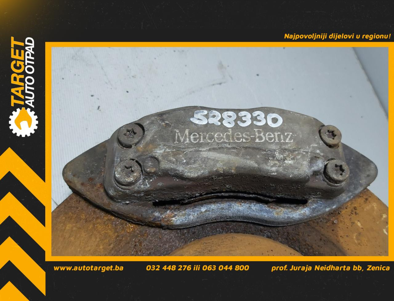 DIJELOVI KOCIONA KLJESTA MERCEDES ML (W163) > 02-05