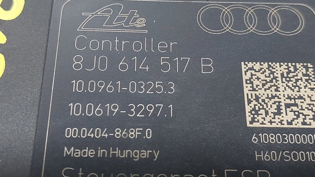 ABS ELEKTRONIKA AUDI TT (8J) > 06-10 8J0614517B
